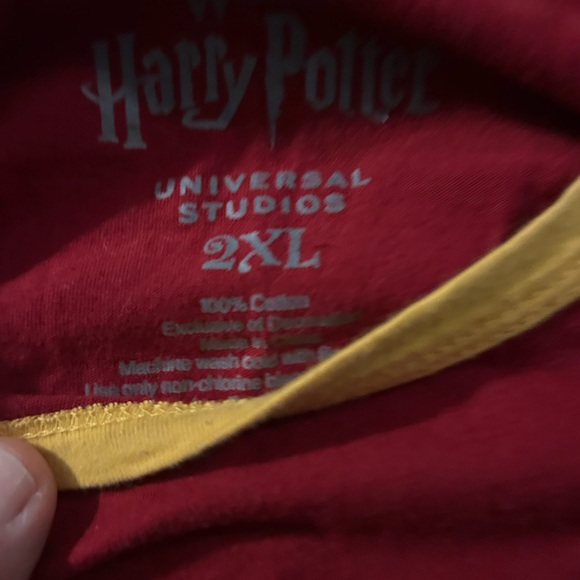Kids 2XL Gryffindor Harry Potter Jersey number 07 “Potter” - Picture 4 of 6